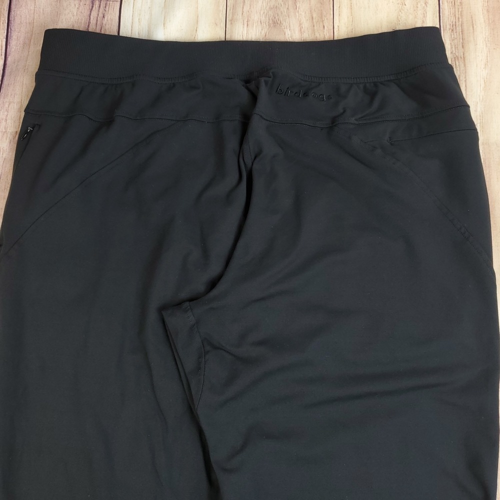 Birddogs Joggers Mens XXL Black Stretch Athletic Pants Pocket Liner Drawstring - Picture 8 of 16